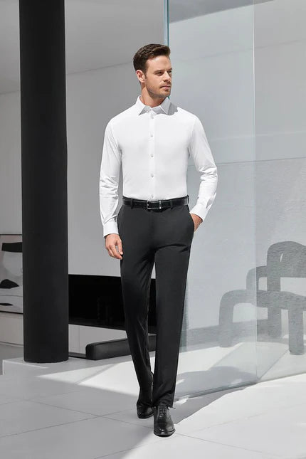 Premium White Formal Shirt - 100% Cotton