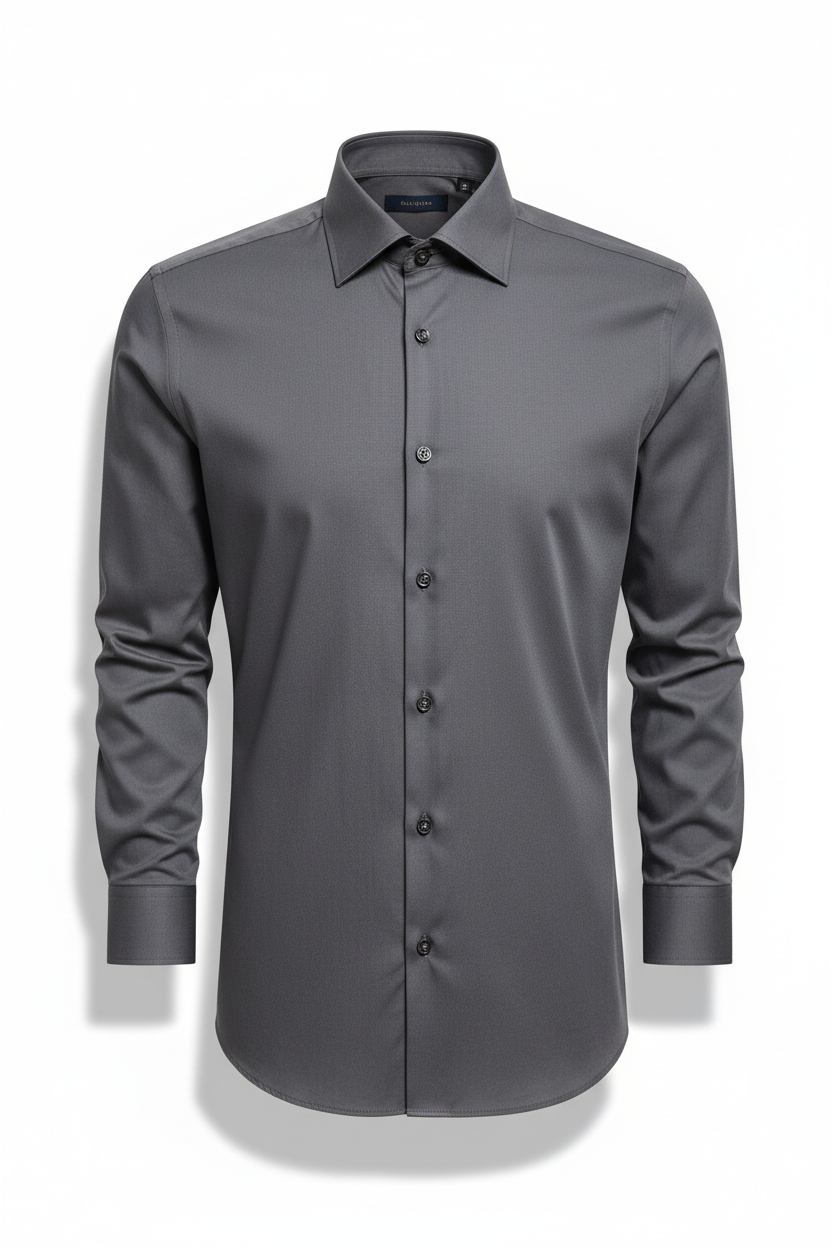 Premium Charcoal Grey Formal Shirt
